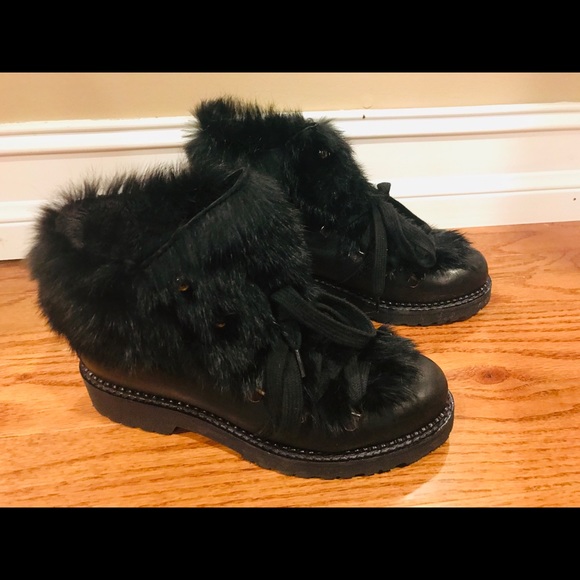 Elena | Shoes | Elena Fur Boot In Black 
